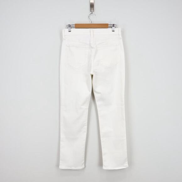 J.Crew 96' Slim Straight White Denim Jean Size 27 NWT - Picture 7 of 9